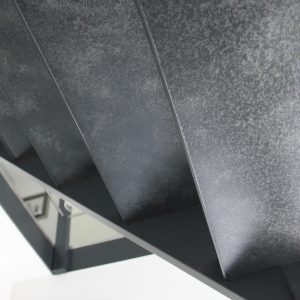 HPL laminaat traprenovatie in kleur Segovia Slate