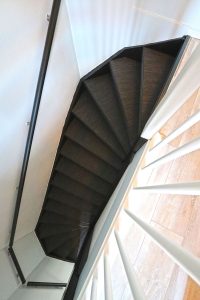 Woven trapbekleding trap renovatie