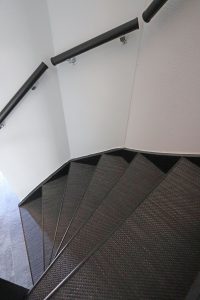 Woven trapbekleding trap renovatie