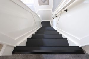 traprenovatie beton in de kleur RAL9017100