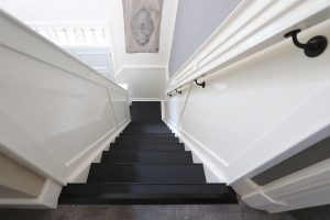 traprenovatie beton in de kleur RAL9017100
