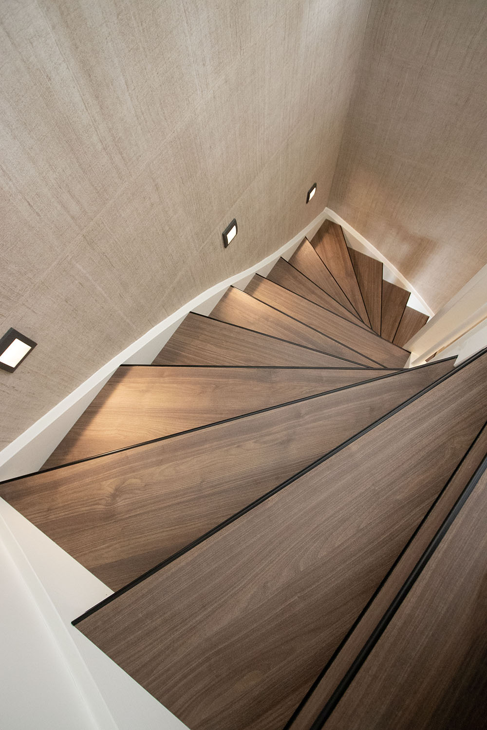 HPL laminaat met het walnut decor