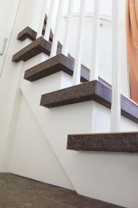 Traprenovatie woven in de kleur Spice