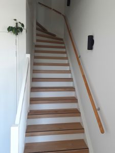 Houten traprenovatie