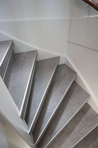 HPL Traprenovatie - Concrete Platinum