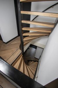 pvc traprenovatie in de kleur Monte Rosa