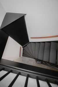 Woven trapbekleding trap renovatie