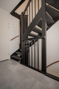 Woven trapbekleding trap renovatie