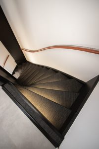 Woven trapbekleding trap renovatie