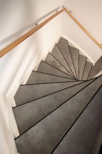 PVC traprenovatie Palermo Grigio Naarden