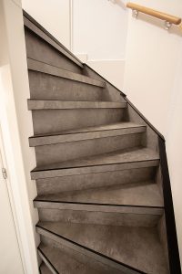 PVC traprenovatie Palermo Grigio Naarden