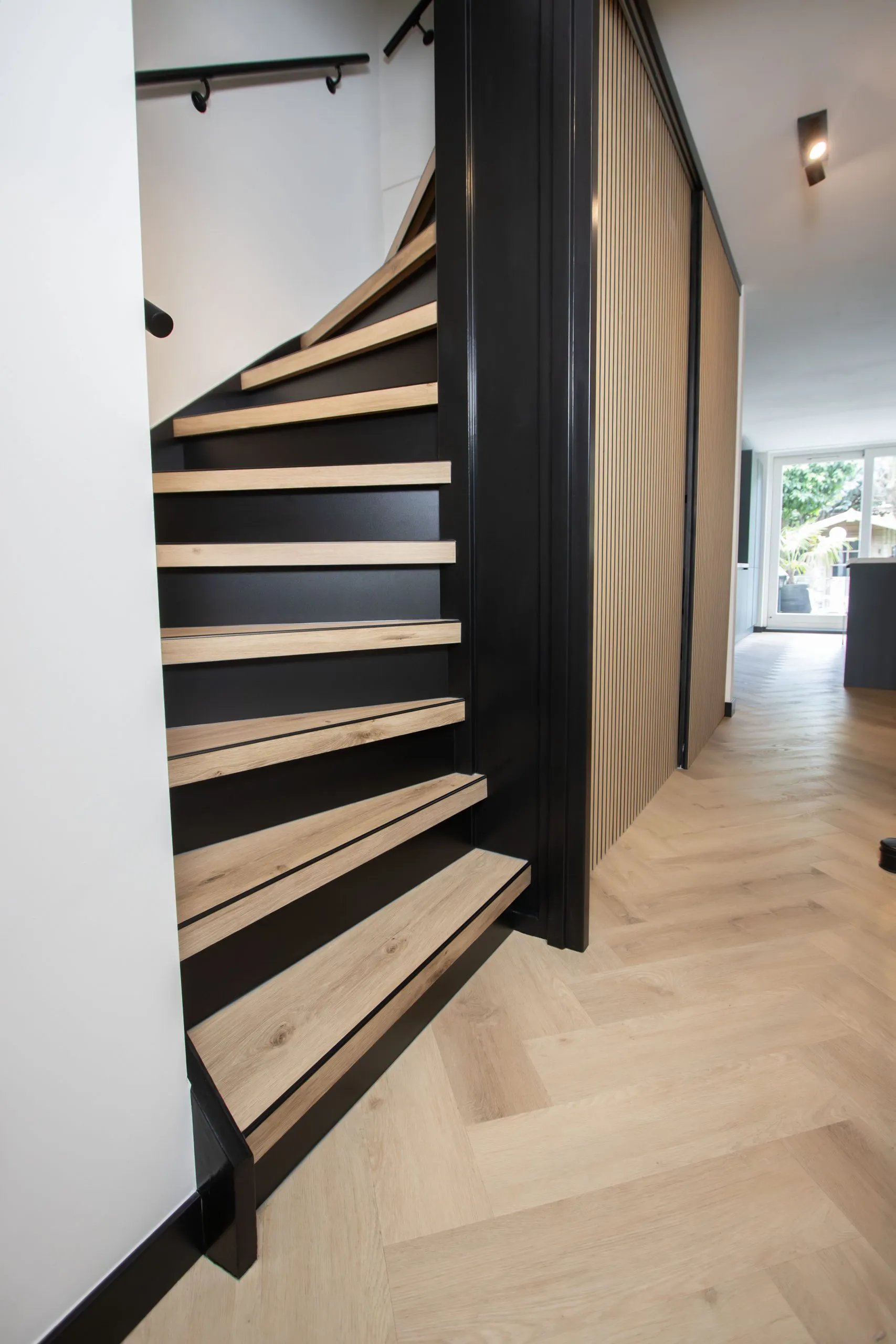 PVC traprenovatie in de kleur Grand Combin