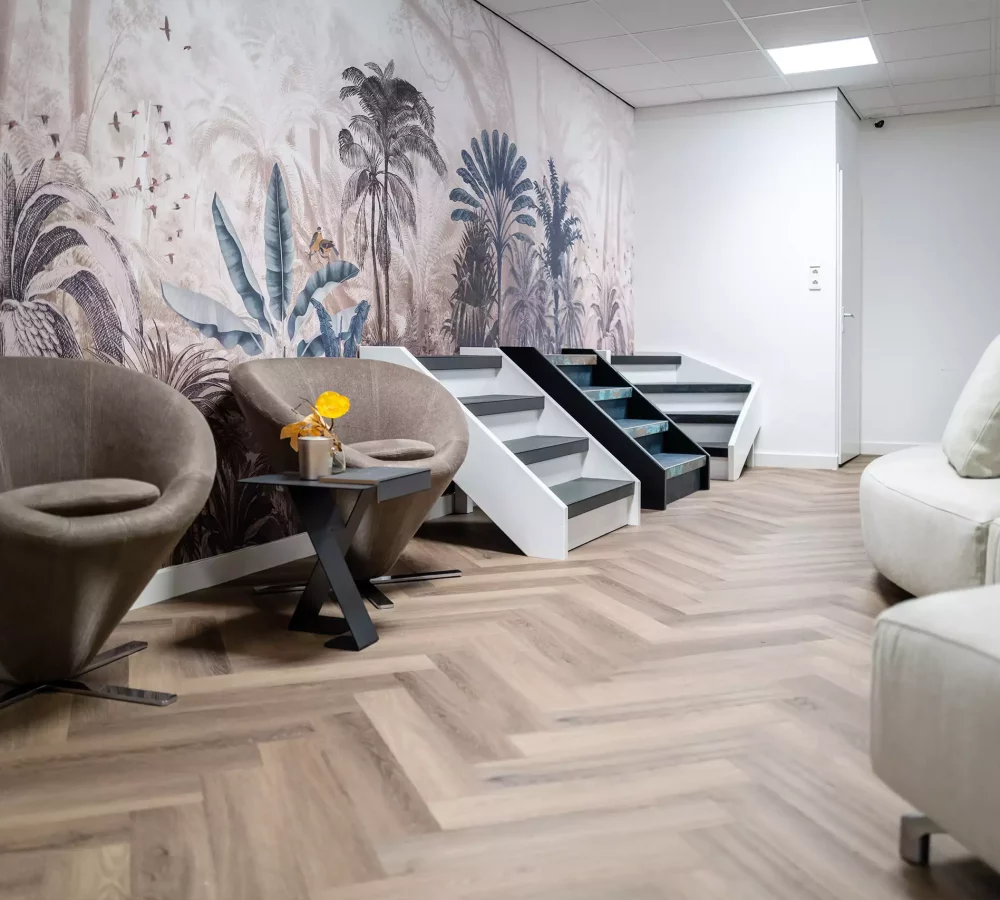 Traprenovatie showroom Prostairs