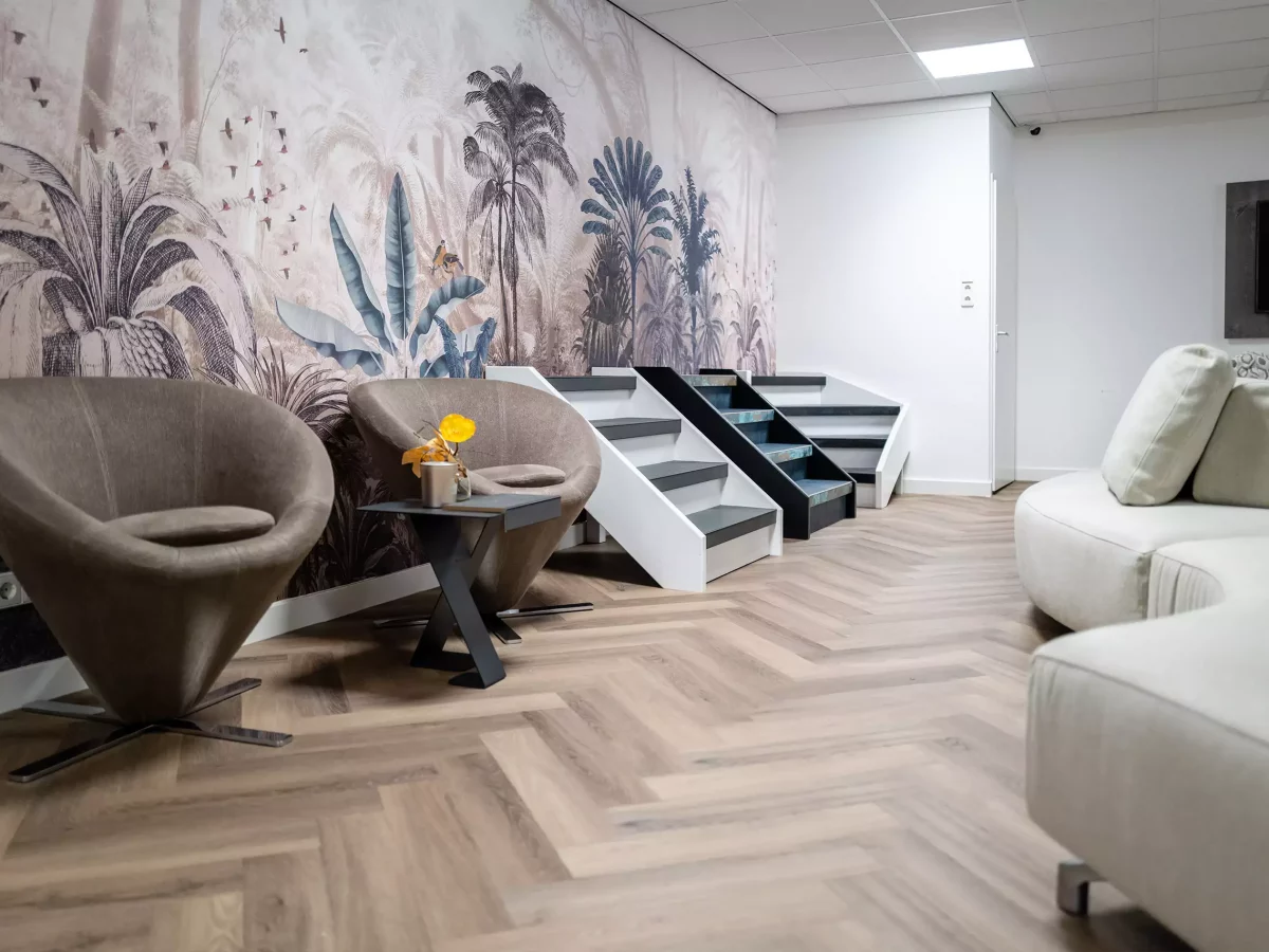 Traprenovatie showroom Prostairs